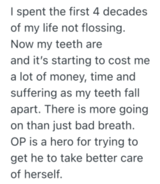 Screenshot 2025 11 04 at 10.12.14 PM Boyfriend Tells His Girlfriend That She Has Bad Breath, But Instead Of Brushing Her Teeth More Often, She Claims Hes Wrong