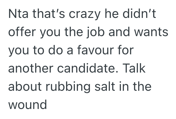 Screenshot 2025 11 04 at 12.44.17 PM Woman Thought Her Job Interview Went Really Well, But Then She Got A Call From The Employer Asking Her For A Favor