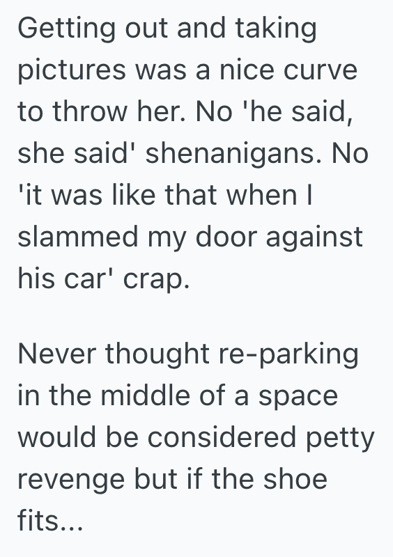 Screenshot 2025 11 05 at 10.29.51 PM Woman Is Really Annoyed At Another Drivers Parking Job, But No Matter How The Driver Parks The Car, Shes Still Unhappy