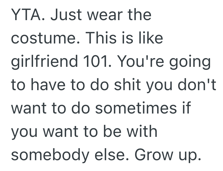 Screenshot 2025 11 05 at 11.44.48 AM Boyfriend Backs Out Of Couples Costume Days Before Halloween Because His Half Looked ‘Embarrassing, And His Girlfriend Says He Ruined The Fun