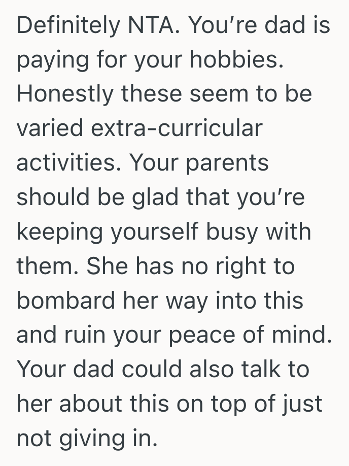 Screenshot 2025 11 05 at 11.47.01 AM Teens Dad Married A Woman With Two Kids, So Her New Stepmom Tried To Make Her Quit All Her Hobbies Activities To Keep Things “Fair”
