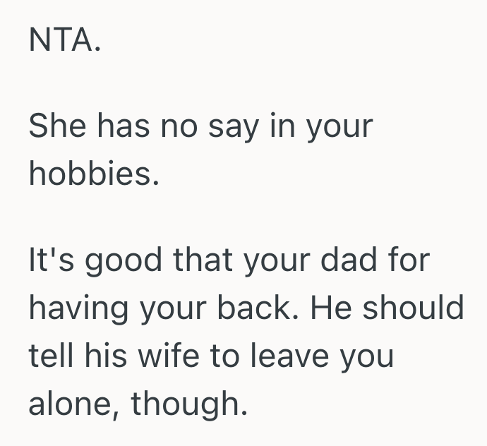 Screenshot 2025 11 05 at 11.48.22 AM Teens Dad Married A Woman With Two Kids, So Her New Stepmom Tried To Make Her Quit All Her Hobbies Activities To Keep Things “Fair”