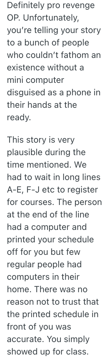 Screenshot 2025 11 05 at 12.29.20 PM A Mans Friend Got Pushed Around By Her Boyfriend, So He Got Into a College Class Database and Royally Messed With the Guys Schedule