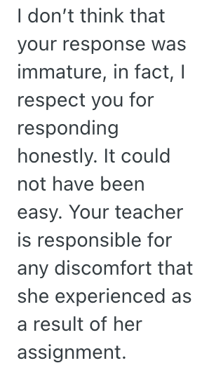 Screenshot 2025 11 05 at 12.50.43 PM A High School Students Teacher Insisted They Write a Paper About Their Worst Memory, So They Went Into Great Detail About What Happened to Them and It Made the Teacher Feel Bad