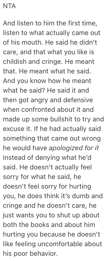Screenshot 2025 11 05 at 4.20.17 PM Her Boyfriend Tried To Gaslight Her After He Repeatedly Insulted Her, But Shes Still Convinced He Means Well
