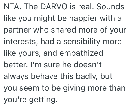 Screenshot 2025 11 05 at 4.21.16 PM Her Boyfriend Tried To Gaslight Her After He Repeatedly Insulted Her, But Shes Still Convinced He Means Well