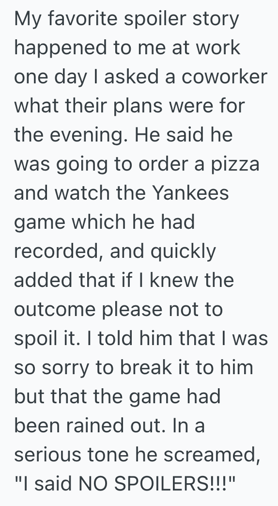 Screenshot 2025 11 05 at 4.38.08 PM Annoying Friends Like To Drop Spoilers About New Games, Movies And TV Shows, But One Friend Finally Had The Opportunity To Turn The Tables