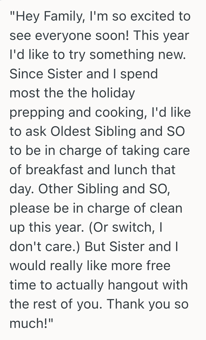 Screenshot 2025 11 05 at 6.57.39 PM Womans Family Treated Thanksgiving Like A Free Meal, So She Decided To Stop Playing Host Without Some Help