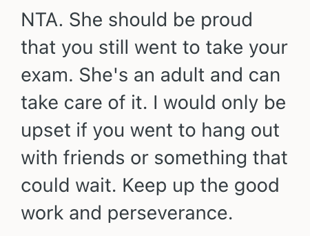 Screenshot 2025 11 06 at 10.17.55 PM Man Got Into A Minor Car Accident With His Mom, But She Got Upset With Him When He Left Her Alone Because He Needed To Get To An Exam