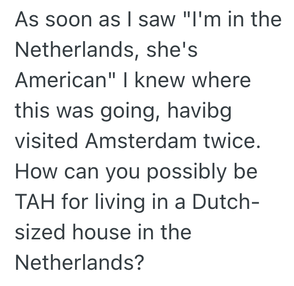 Screenshot 2025 11 06 at 10.36.52 AM Woman Was Excited That Her Online Friend Was Going To Visit Her In Person In The Netherlands, But She Quickly Realized Her Friends Size Was Going To Be A Problem