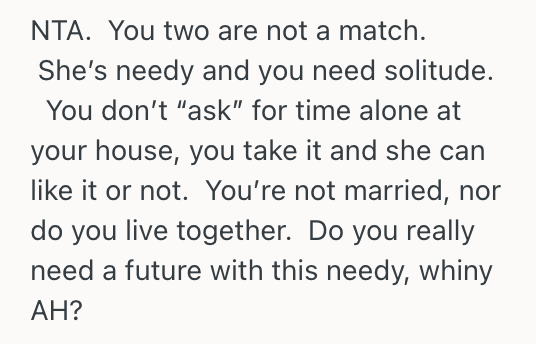 Screenshot 2025 11 06 at 11.55.26 PM Man Wanted A Few Nights Alone To Write And Pursue His Hobby, But His GFs Need For Constant Togetherness Started Hurting Their Relationship
