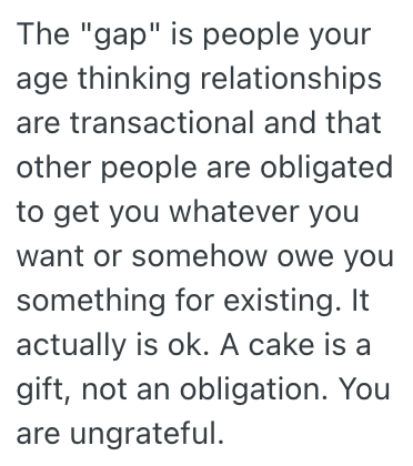 Screenshot 2025 11 06 at 3.13.08 PM She Didnt Get The Specific Type Of Cake She Wanted For Her Birthday, So She Threw An Insane Tantrum