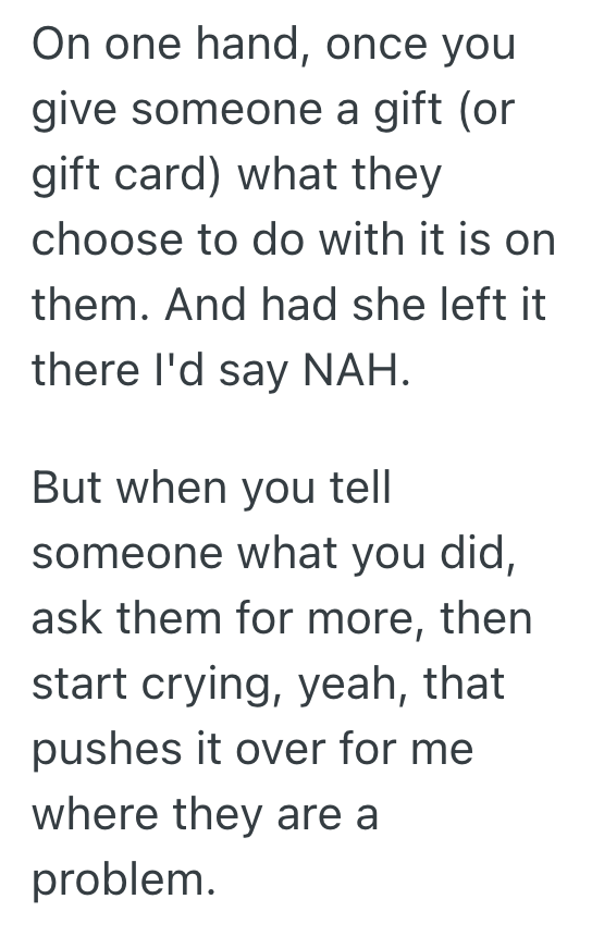 Screenshot 2025 11 06 at 7.07.00 PM Good Samaritan Gives Senior Woman A Grocery Store Gift Card So She Can Buy Food, But He Doesnt Approve Of How She Spent The Money