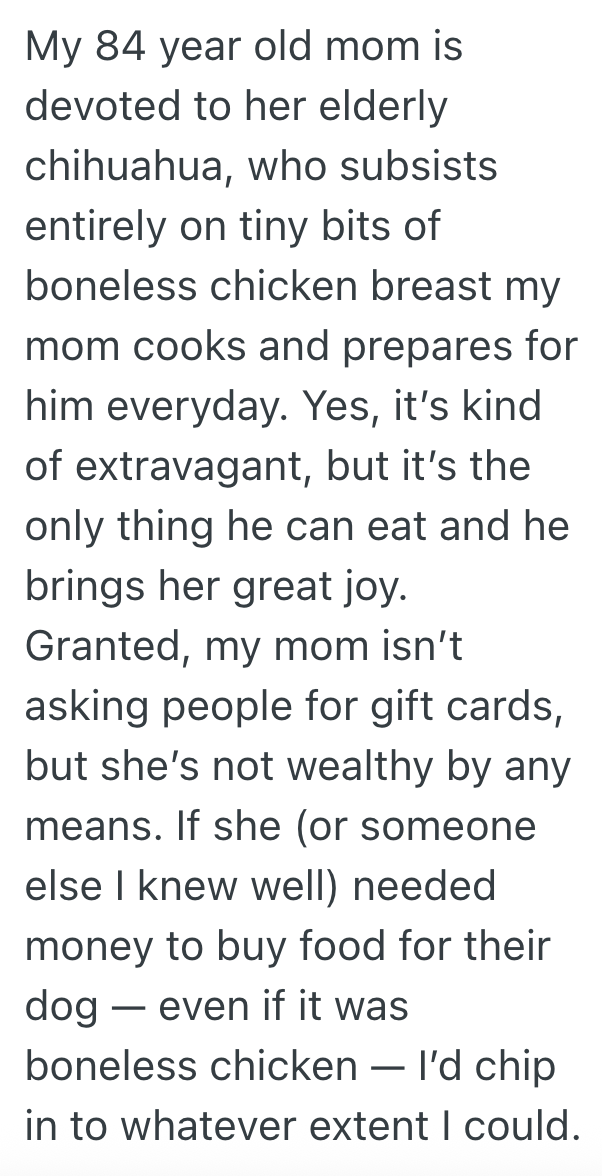 Screenshot 2025 11 06 at 7.08.11 PM Good Samaritan Gives Senior Woman A Grocery Store Gift Card So She Can Buy Food, But He Doesnt Approve Of How She Spent The Money