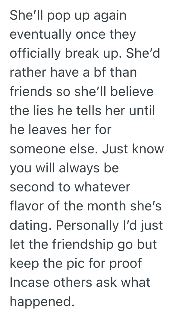 Screenshot 2025 11 07 at 1.48.28 PM Girl Tried To Warn Her Best Friend That Her Boyfriend Was Cheating, So She Showed Proof And Got Blocked For It