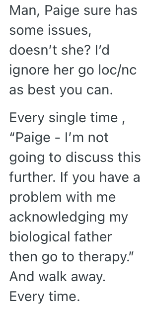 Screenshot 2025 11 07 at 10.33.46 AM A Womans Half Sister Wants Her To Acknowledge Her Stepfather As Her Real Father, But She Still Carries A Torch For Her Deceased Biological Dad