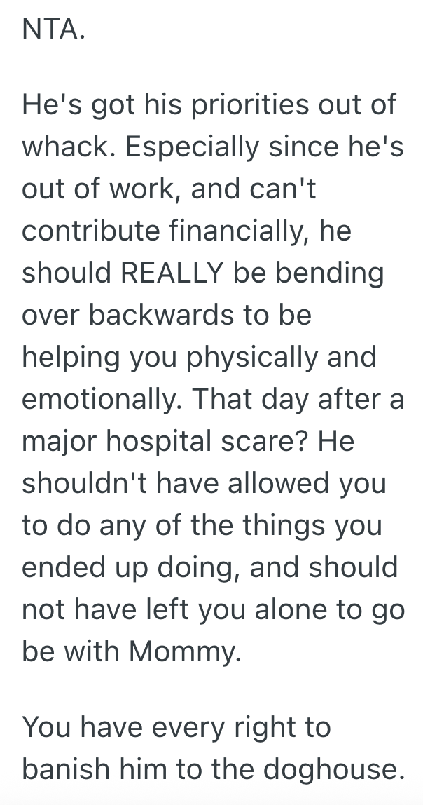 Screenshot 2025 11 07 at 10.33.55 AM Pregnant Woman Is Told To Rest And Avoid Stress, But Her Husband Is Adding To Her Stress And Doesnt Seem Concerned About Her At All