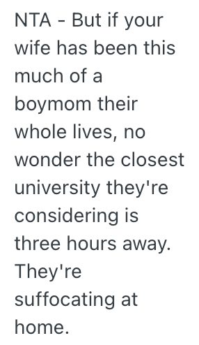 Screenshot 2025 11 07 at 10.39.38 AM Wife Tried To Discourage Their Twin Sons About Going To College, So Husband Took Them To Visit A University Without Her