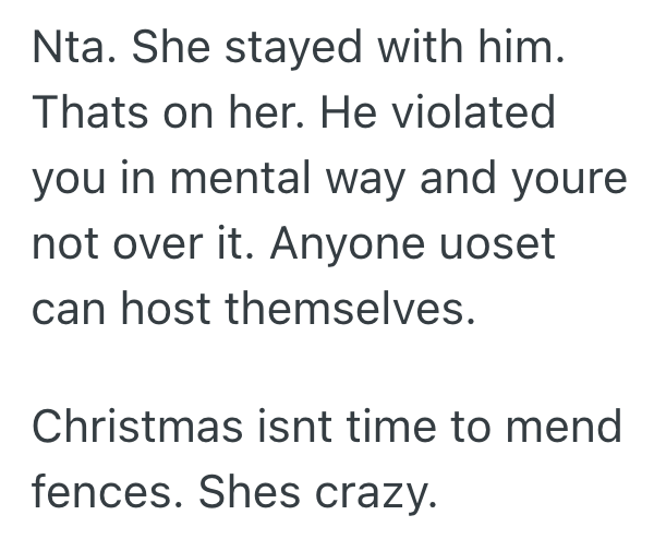 Screenshot 2025 11 07 at 11.24.50 AM Womans Brother In Law Admits To Having A Crush On Her, So She Doesnt Want Him In Her House On Christmas