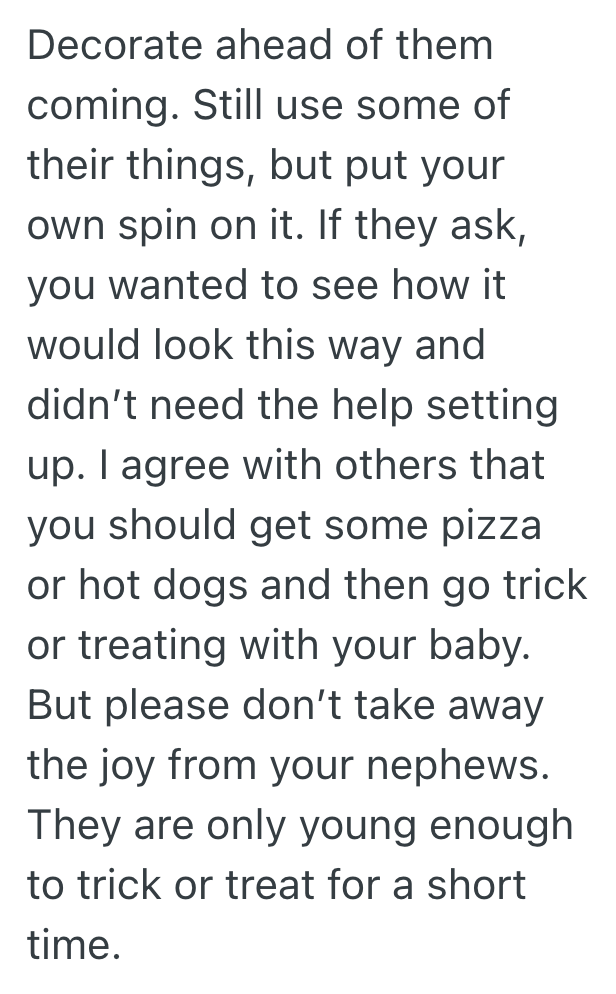 Screenshot 2025 11 07 at 12.05.19 PM Pregnant Woman Is Sick Of Hosting Halloween At Her House Every Year, So She Wants To Tell Her In Laws Not To Come Next Year