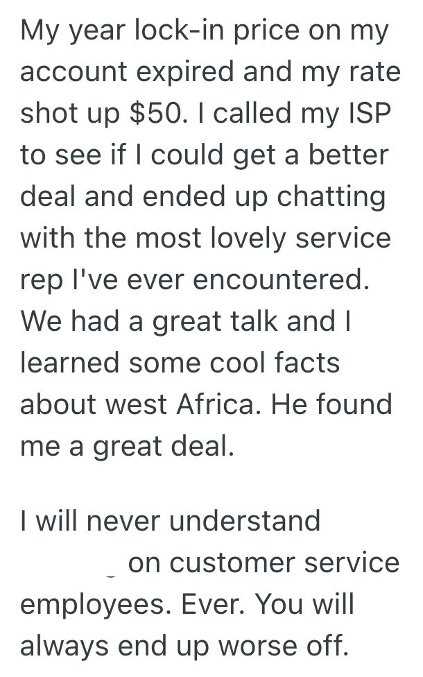 Screenshot 2025 11 07 at 6.56.26 PM Customer Calls To Complain About Roaming Charges, But When The Call Center Employee Looks At The Customers Account, He Alerts His Supervisor