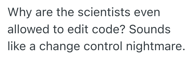 Screenshot 2025 11 07 at 8.24.01 PM Software Developer Is Required To Switch To  A Different Programming Language, So He And His Coworkers Let Him Have His Way While Productivity Tanked