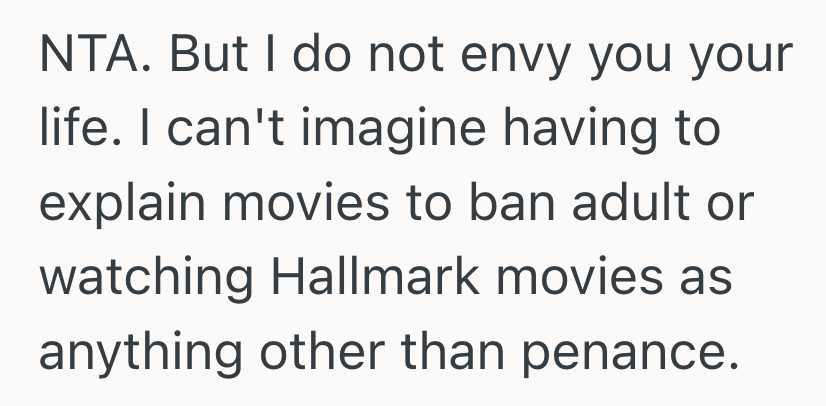 Screenshot 2025 11 07 at 9.42.49 PM Husband Is Tired Of His Wife Asking Questions During A Movie, And She Got Mad At Him For Being Condescending And Only Watching Hallmark Movies With Her
