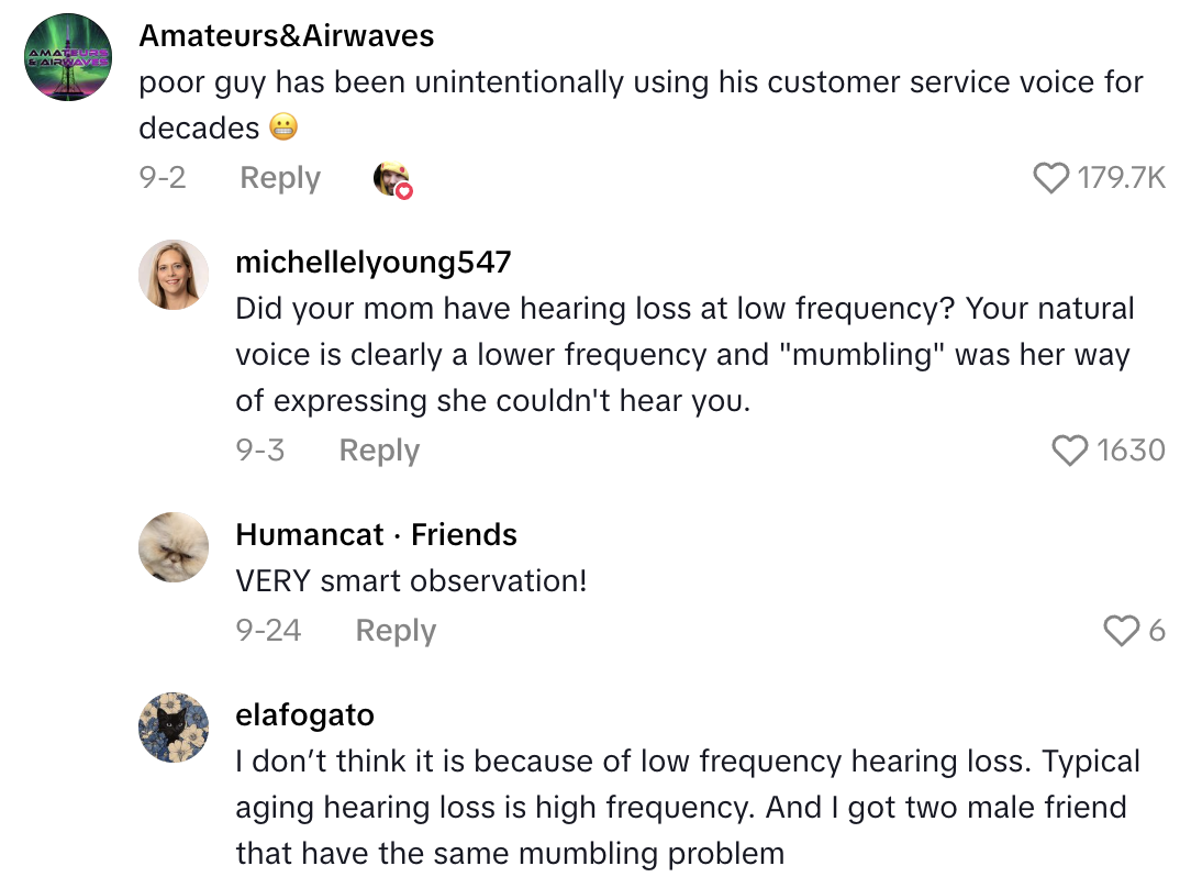 Screenshot 2025 11 09 at 1.48.03 PM A Man In His Forties Said He Recently Just Discovered What His Real Voice Sounds Like