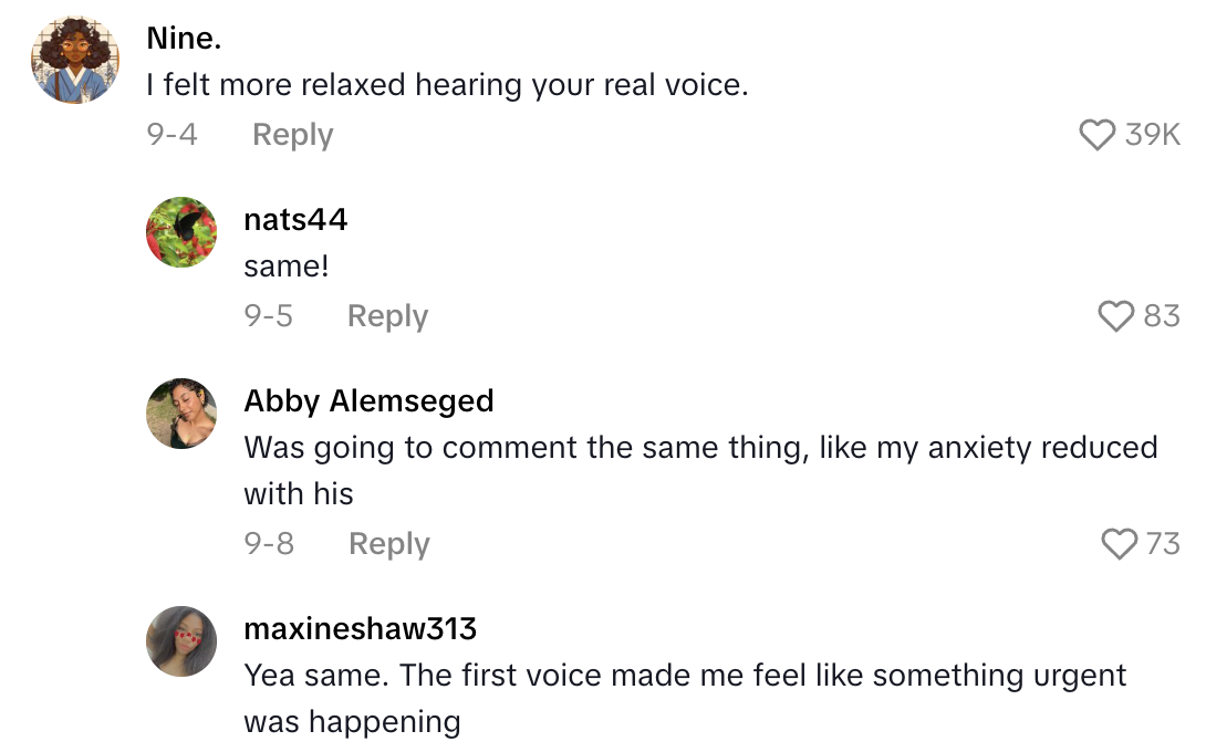 Screenshot 2025 11 09 at 1.48.16 PM A Man In His Forties Said He Recently Just Discovered What His Real Voice Sounds Like