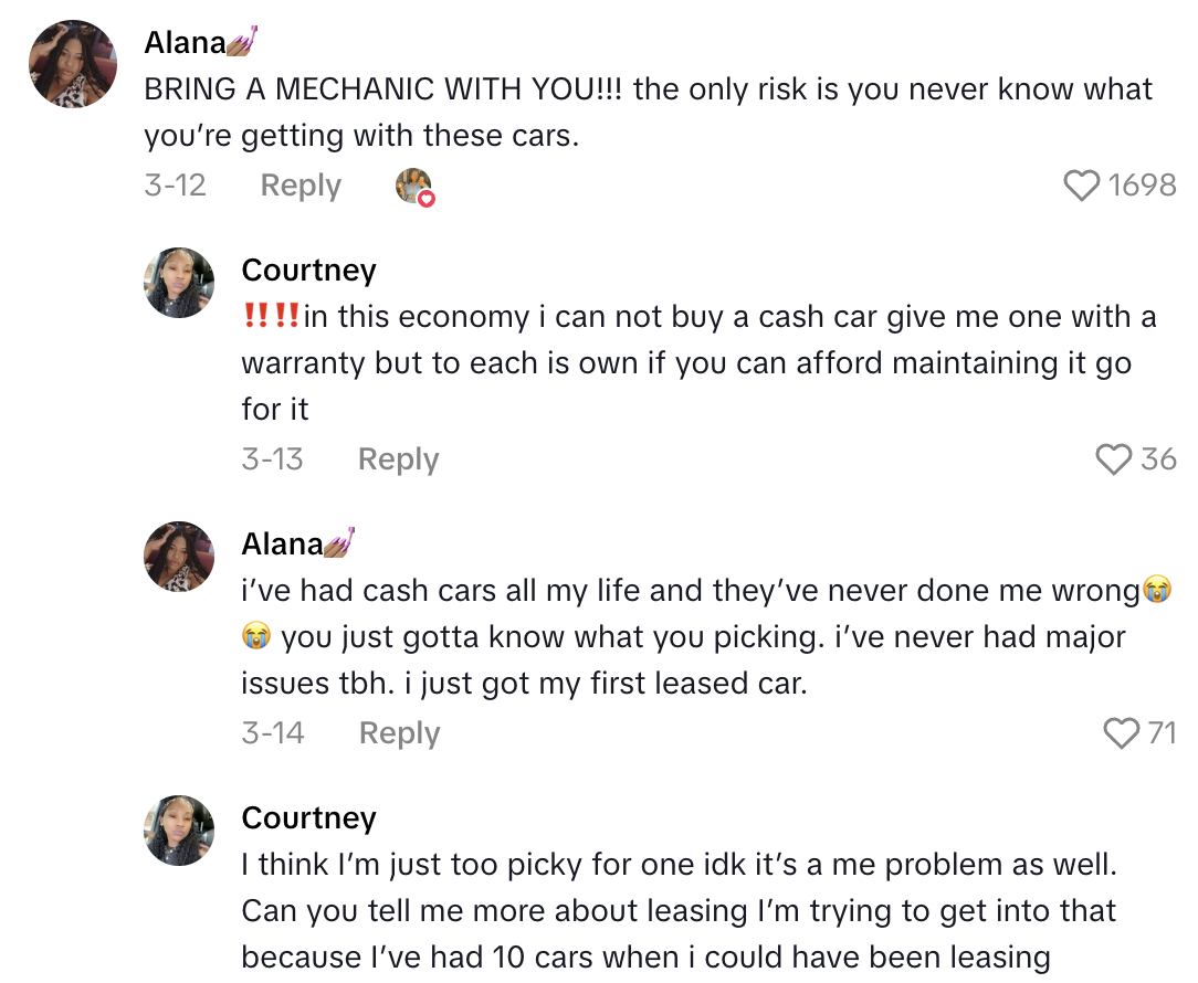 Screenshot 2025 11 09 at 1.58.54 PM A TikTokker Said That Buying A Cheap Car From An Impound Lot Is the Way To Go