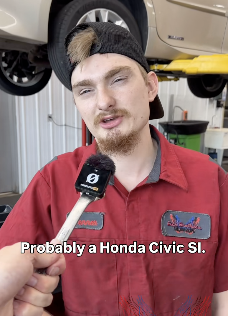 mechanic talking about cars