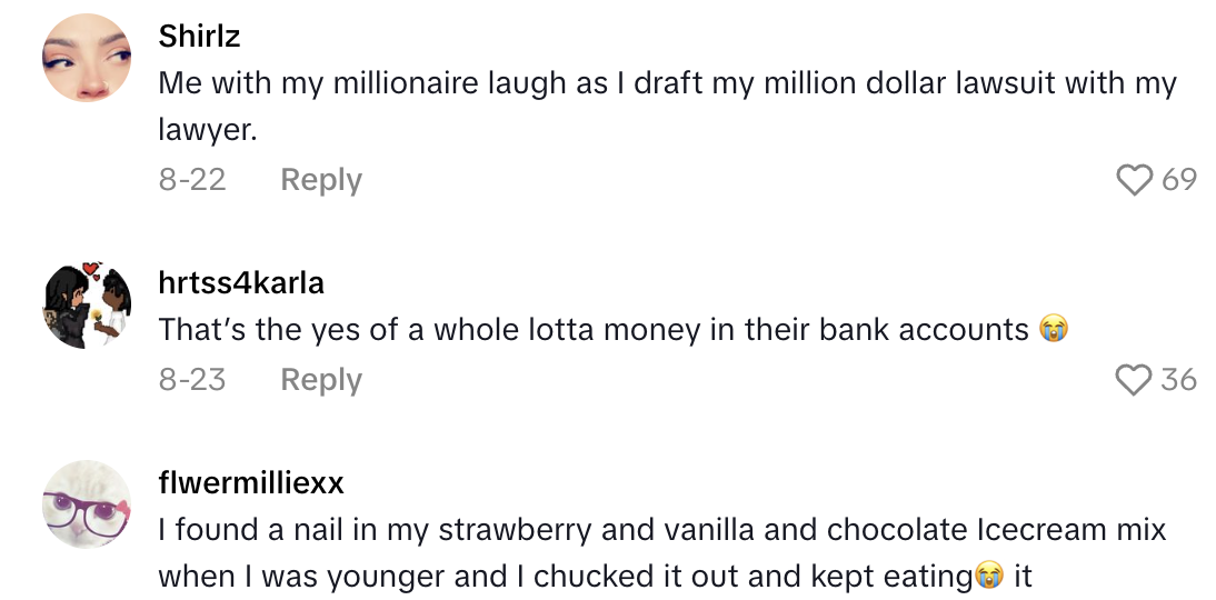 Screenshot 2025 11 09 at 12.52.48 PM A Customer Got A Gross Surprise In A Crumbl Cookie