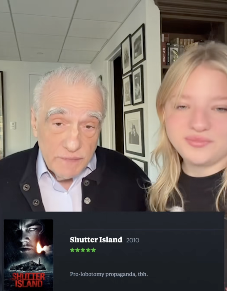 martin scorsese and his daughter