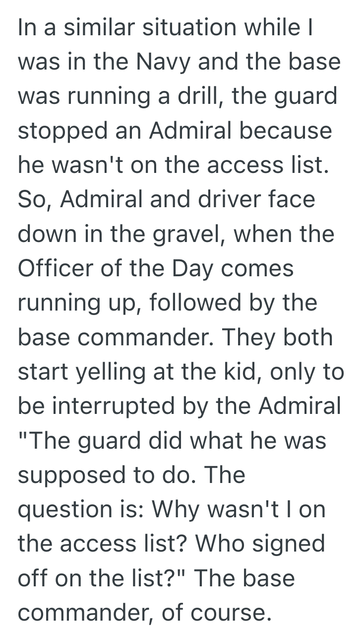 Screenshot 2025 11 09 at 7.05.43 PM Rule Following Trooper Took His Guard Duty Way Too Seriously And Stopped The Top Man In Charge, But The Brigadier General Ended Up Calling Him A Model Soldier Instead Of Punishing Him