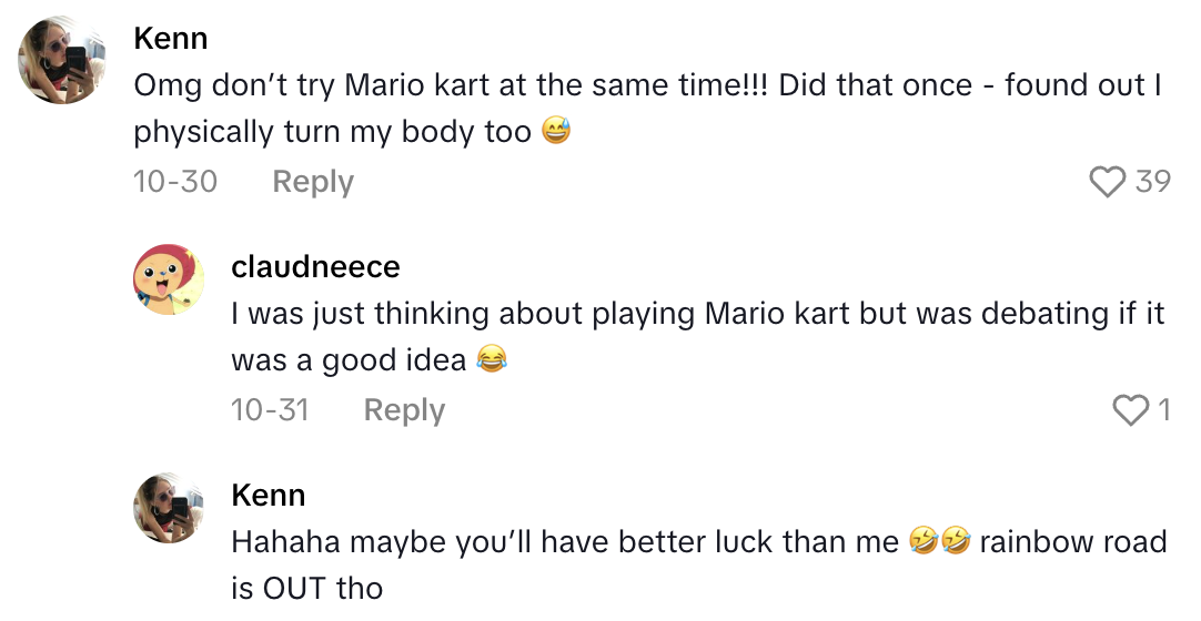 Screenshot 2025 11 09 at 8.56.16 AM A Gamer Said He Plays His Nintendo Switch While Hes Exercising At His Gym