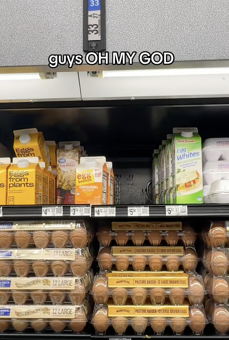 eggs for sale in a store