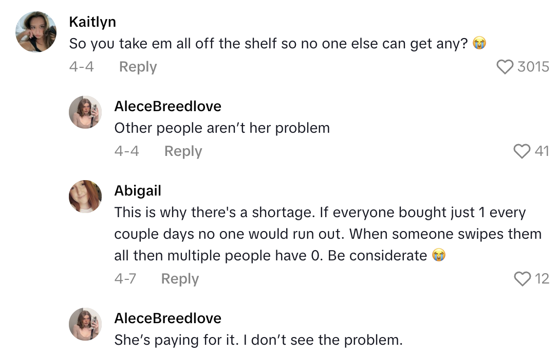 Screenshot 2025 11 09 at 9.12.19 AM A Shopper Saw Egg Beaters On Sale At A Walmart Store, So She Loaded Up On Them