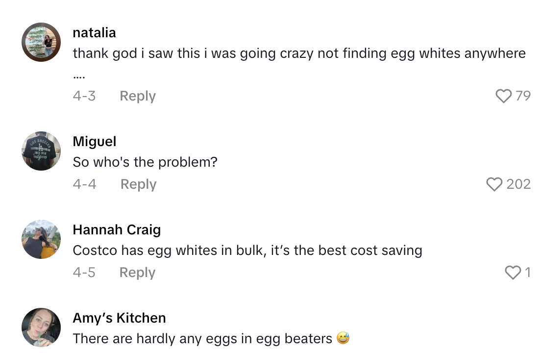 Screenshot 2025 11 09 at 9.12.57 AM A Shopper Saw Egg Beaters On Sale At A Walmart Store, So She Loaded Up On Them