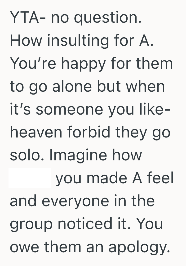 Screenshot 2025 11 10 at 1.12.17 PM Woman Skipped Going To Get Pizza With One Friend, So Everyone Thought She Was Playing Favorites When She Agreed To Pick It Up With Someone Else Instead