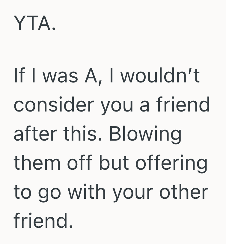 Screenshot 2025 11 10 at 1.13.37 PM Woman Skipped Going To Get Pizza With One Friend, So Everyone Thought She Was Playing Favorites When She Agreed To Pick It Up With Someone Else Instead