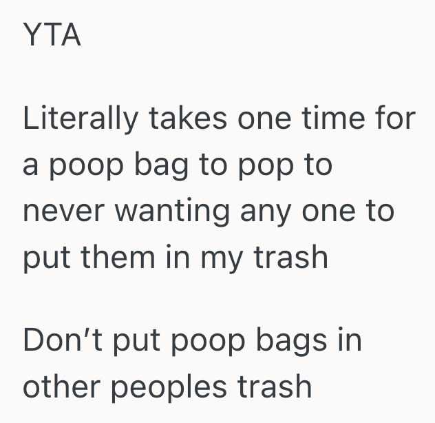 Screenshot 2025 11 10 at 1.28.13 PM Dog Owner Thought Throwing The Waste In Someone Else’s Trash Was No Big Deal, So She Was Taken Aback When The Neighbor Yelled At Her