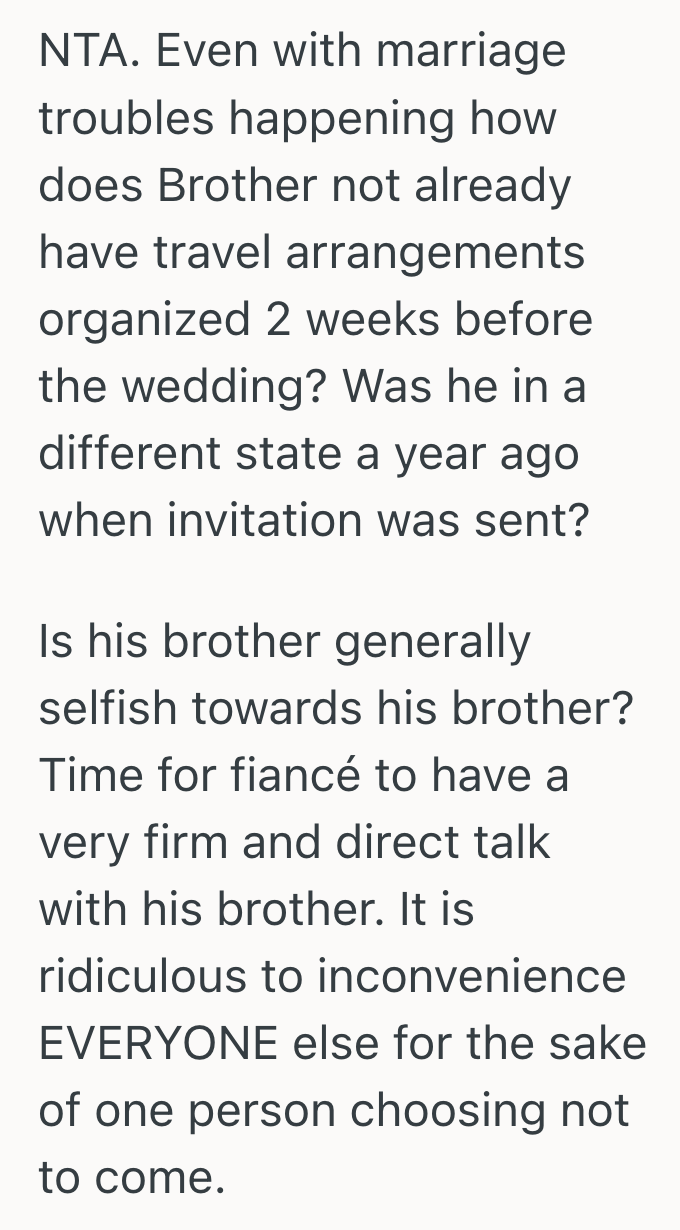 Screenshot 2025 11 10 at 11.13.34 AM Bride To Bes Fiancé Tried To Delay Their Big Day Because Of Family Drama, So She Stood Her Ground And Insisted They Stick To Their Plans