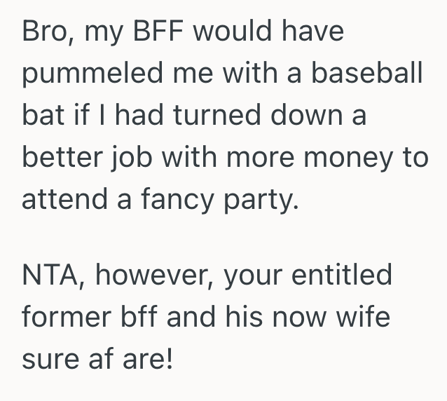 Screenshot 2025 11 11 at 2.04.15 PM Groomsman Has Job Training That Conflicts With His Friends Wedding, So His Friend Drops Him As A Groomsman