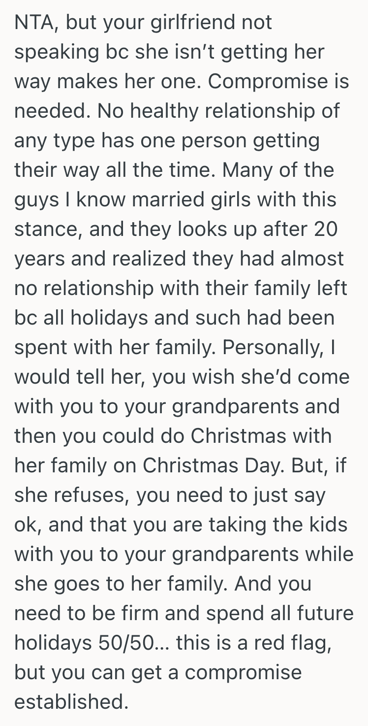 Screenshot 2025 11 11 at 2.12.56 PM Train Driver Finally Got Christmas Off And Wanted To Visit His Elderly Grandparents, So His Fiancée Punished Him For Breaking Her Family’s Tradition