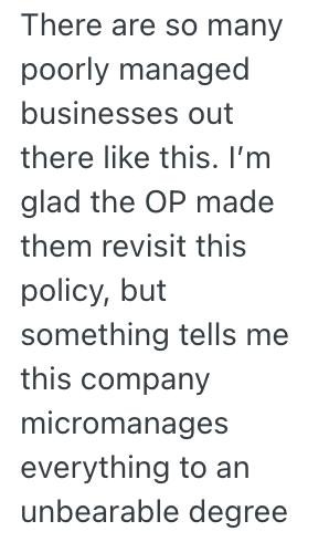 Screenshot 2025 11 12 at 1.34.51 PM Boss Told An Employee They Had To Make Up 30 Minutes They Missed On A Saturday, So They Showed Up For 30 Minutes Early And Went Home Because They Werent Supposed To Work Any Overtime