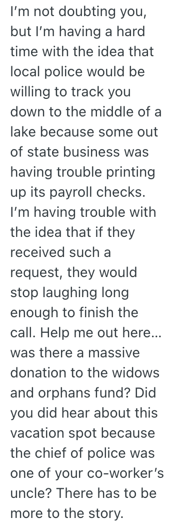 Screenshot 2025 11 12 at 1.43.01 PM A Worker Was Interrupted On Their Vacation Because Their Boss Didnt Know What to Do Without Them, So They Got Extra Vacation Time and a New Employee to Train to Learn the Ropes