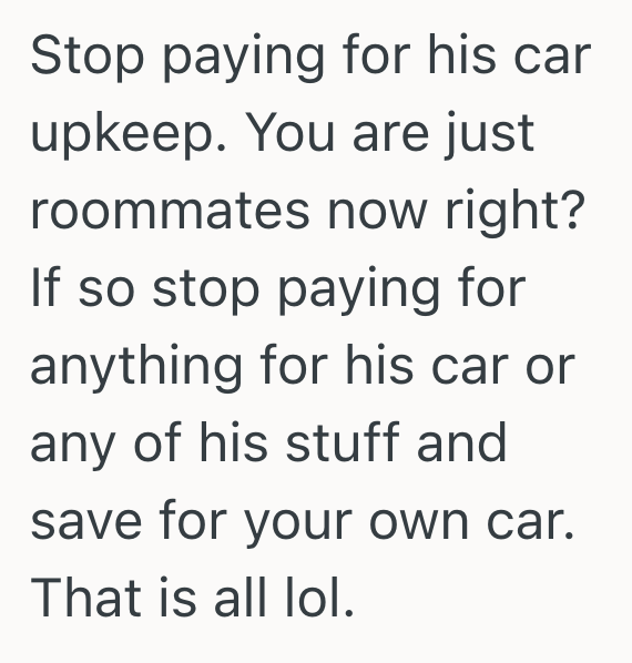 Screenshot 2025 11 12 at 11.55.12 PM Woman Is Fed Up With Her Co Parent Making Excuses About Getting His Car Fixed, So She Decides To Stop Helping And Just Let It Break Down