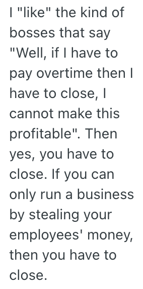 Screenshot 2025 11 12 at 12.59.28 PM A Cafe Employees Boss Wouldnt Pay Her For Working Overtime, So She Refused To Put In Any Extra Work
