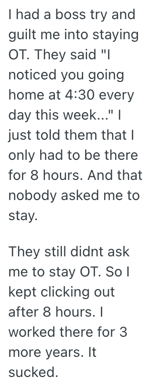 Screenshot 2025 11 12 at 12.59.36 PM A Cafe Employees Boss Wouldnt Pay Her For Working Overtime, So She Refused To Put In Any Extra Work