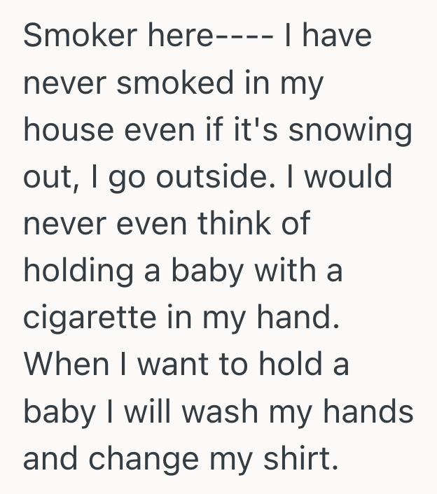 Screenshot 2025 11 12 at 5.00.55 PM New Mom Drew A Hard Line With Her Chain Smoking Mother, But When She Refused To Let Her Hold Her Newborn, Trouble Soon Followed